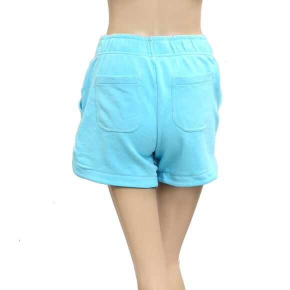 Lilly Pulitzer 5" Kylar Knit Shorts Blue Pull-On Cotton Beach Casual S 279765 - Picture 3 of 5